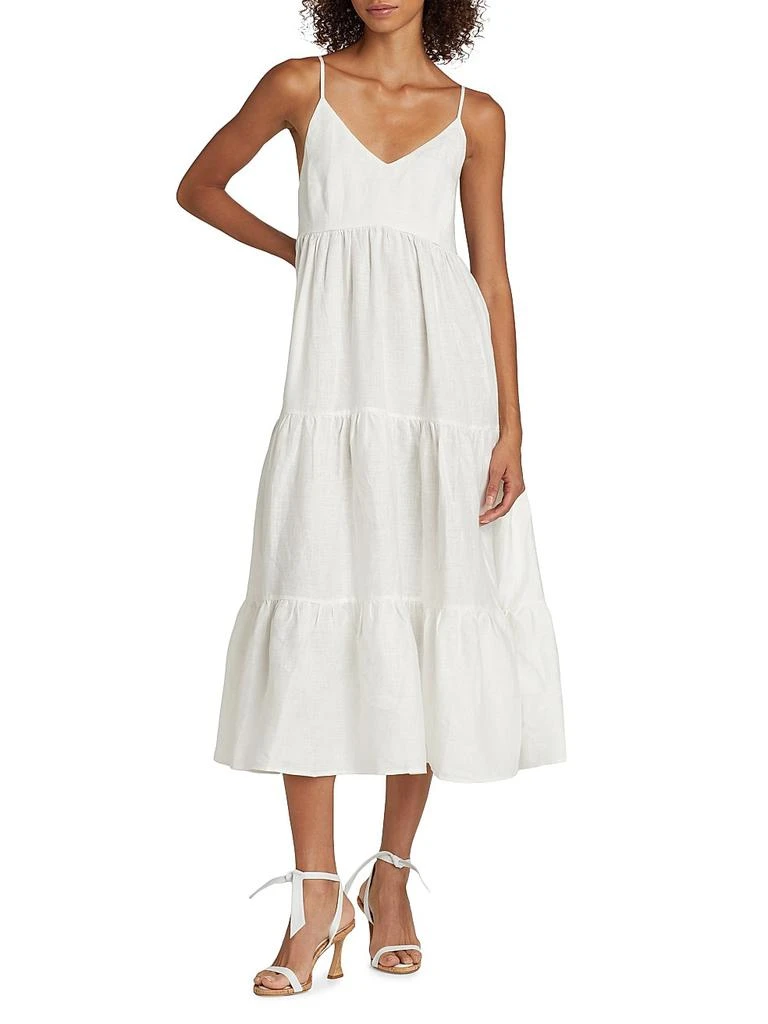 Pour Les Femmes Claudia Spaghetti Strap Dress 2