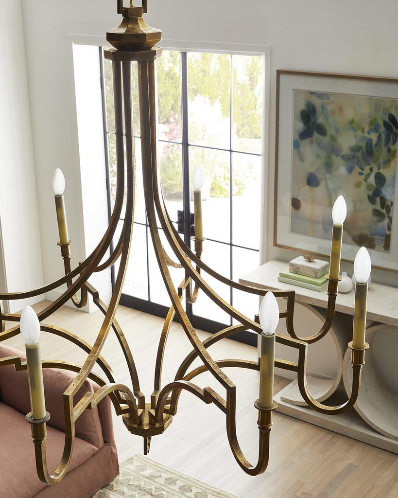 Chapman & Myers Lg Mykonos Chandelier By Chapman & Myers