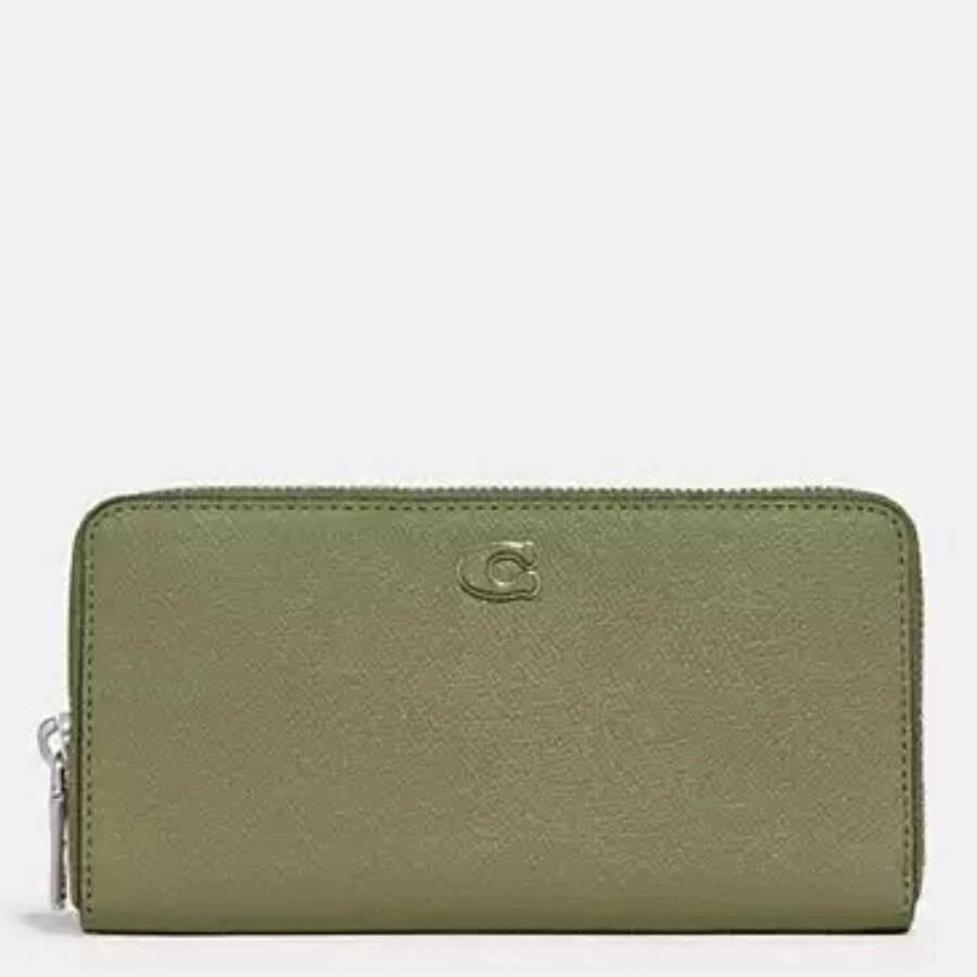 Coach Accordion Wallet with Signature Canvas 1