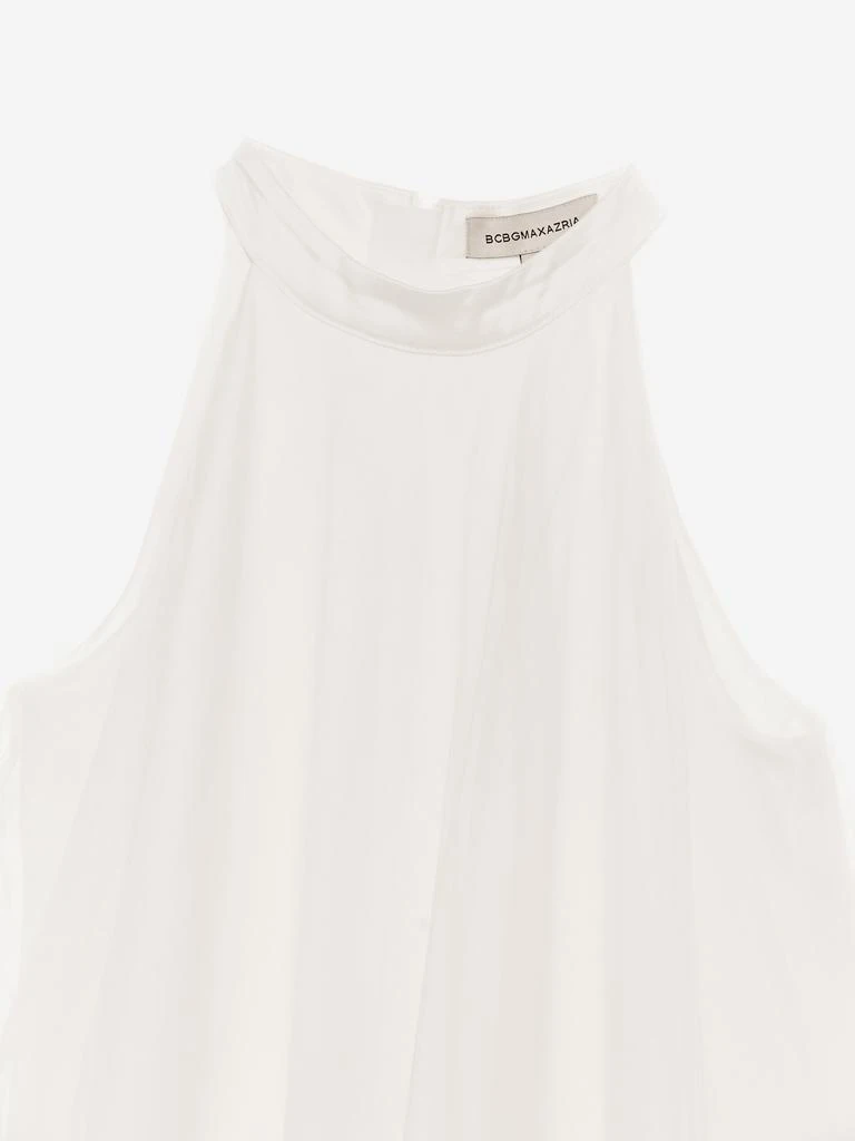 BCBG BCBG Girls Tulle 3D Flower Dress in White 3