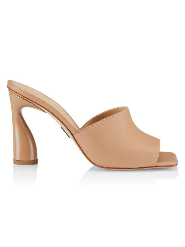 Paul Andrew Arc Leather Sandals 1