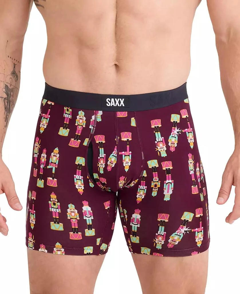 SAXX Men
s Vibe Xtra Slim-Fit Printed Boxer Briefs 2