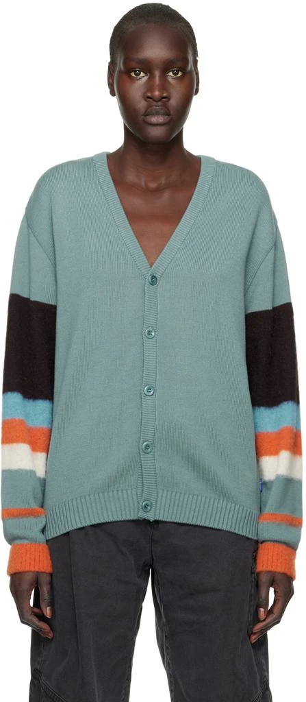 Awake NY Blue Striped Cardigan 1