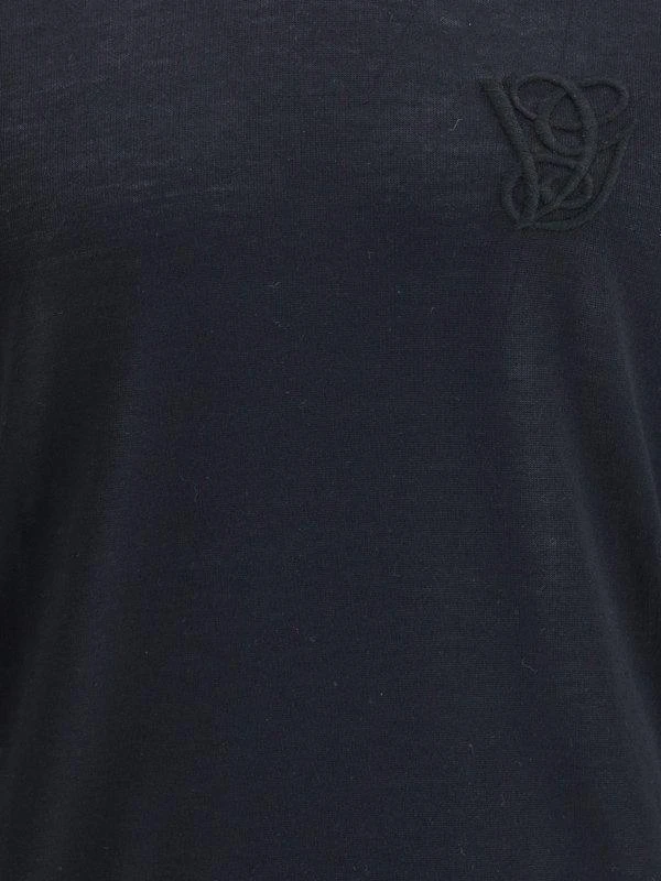 Valentino Valentino Logo Embroidered Crewneck Jumper 3