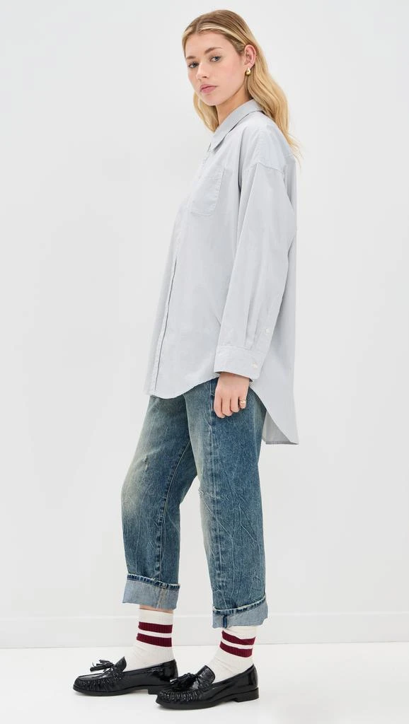 R13 Drop Neck Oxford Shirt 3