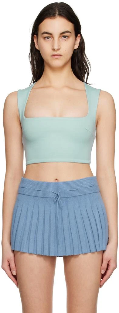 Danielle Guizio Blue Celestial Tank Top 1