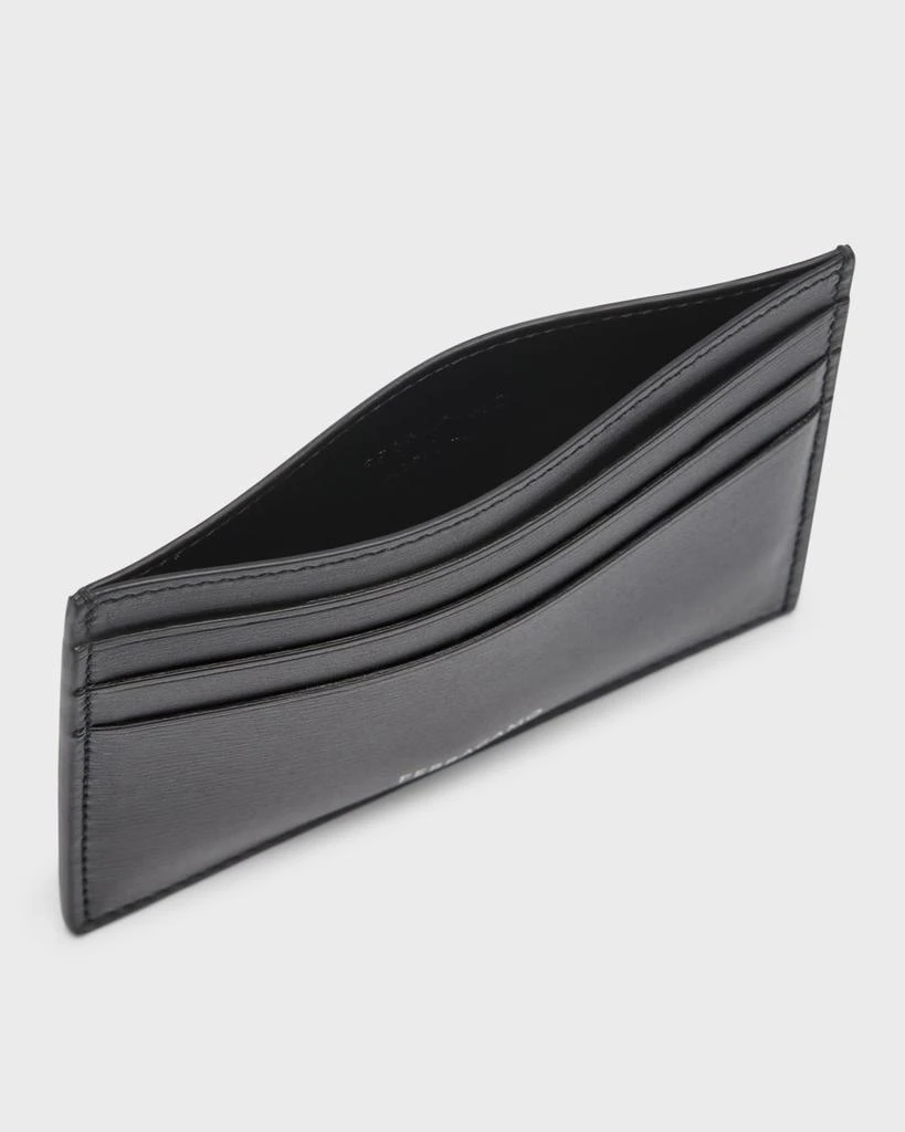 Salvatore Ferragamo Men's Slim Leather Card Holder 4
