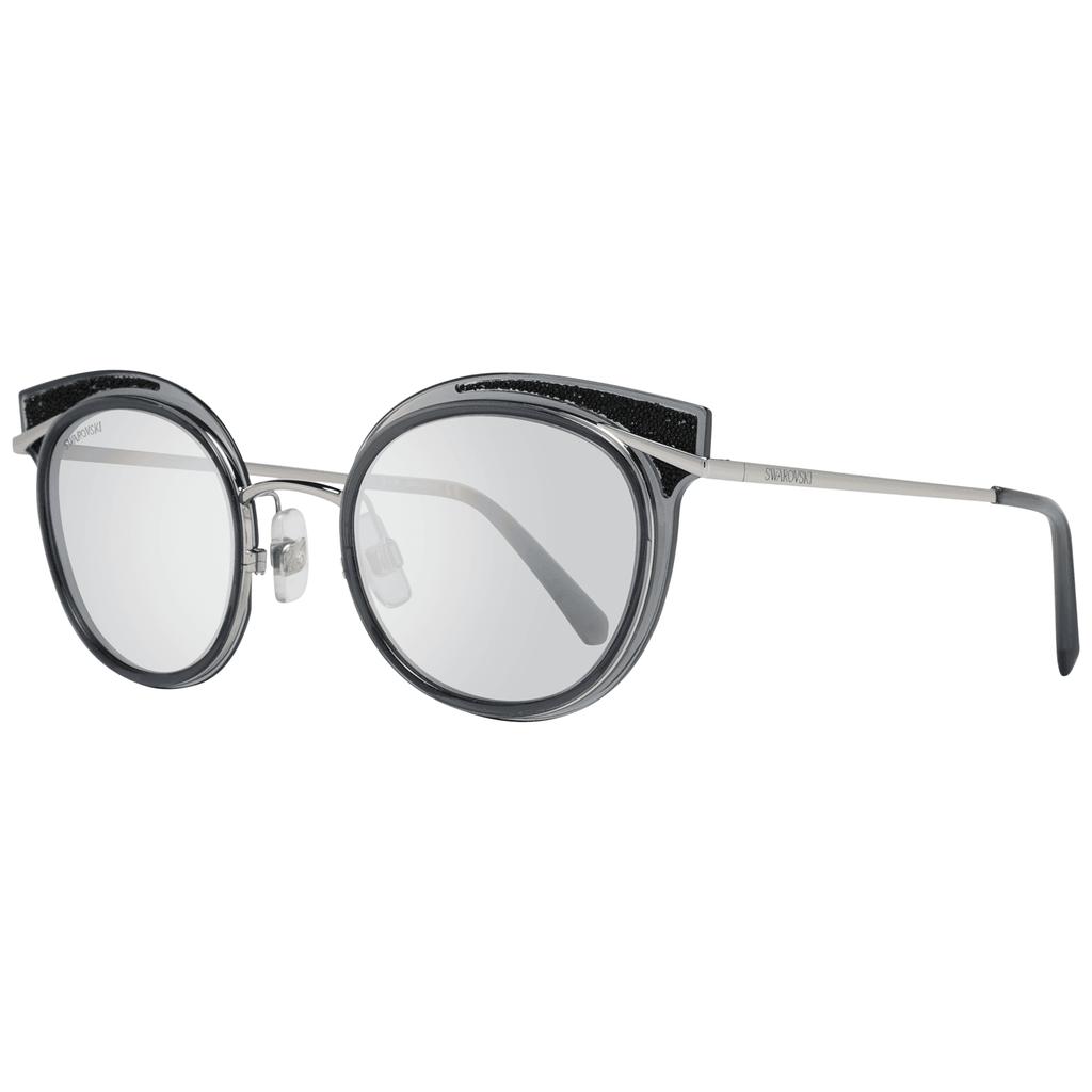 Swarovski Swarovski Mirrored Oval Sunglasses
