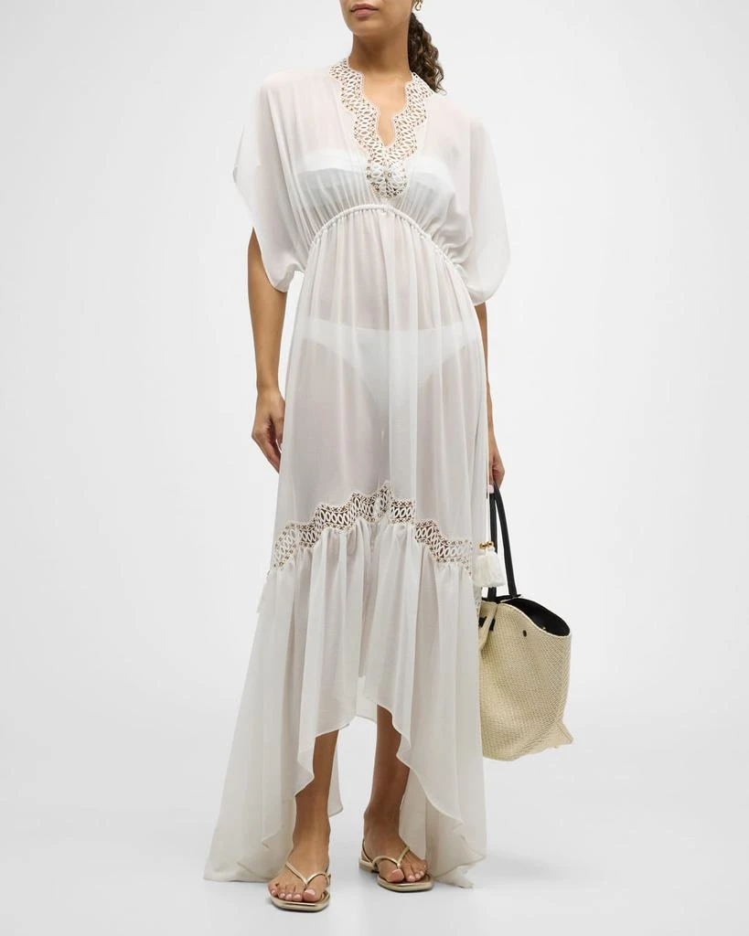 Ramy Brook Opal Semi-Sheer Maxi Dress 3