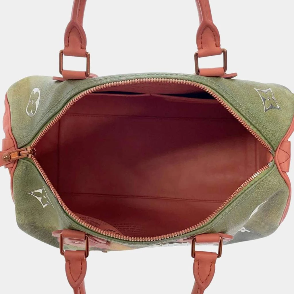 Louis Vuitton Louis Vuitton Graphic Print Masters Collection Speedy 30 Leonardo Da Vinci Satchel Bag 6