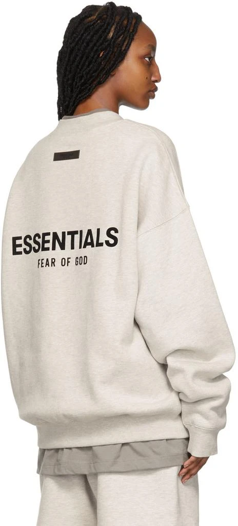 Fear of God ESSENTIALS Off-White Crewneck Sweatshirt 3