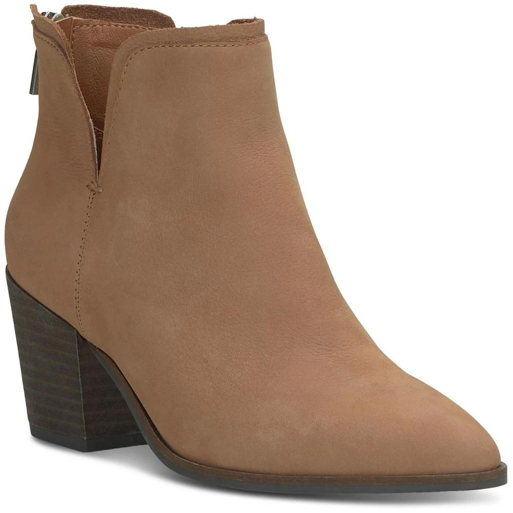 Lucky Brand BEYLON Womens Leather Pointed Toe Chelsea Boots 1