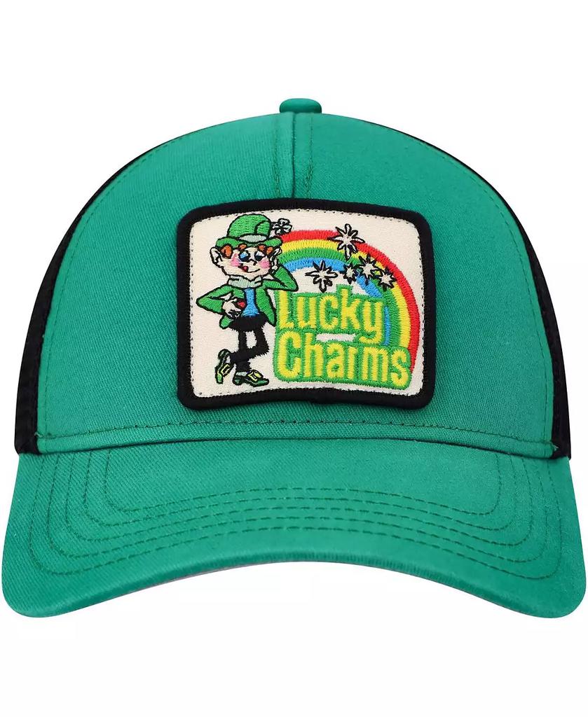 American Needle Men's Green, Black Lucky Charms Valin Trucker Snapback Hat