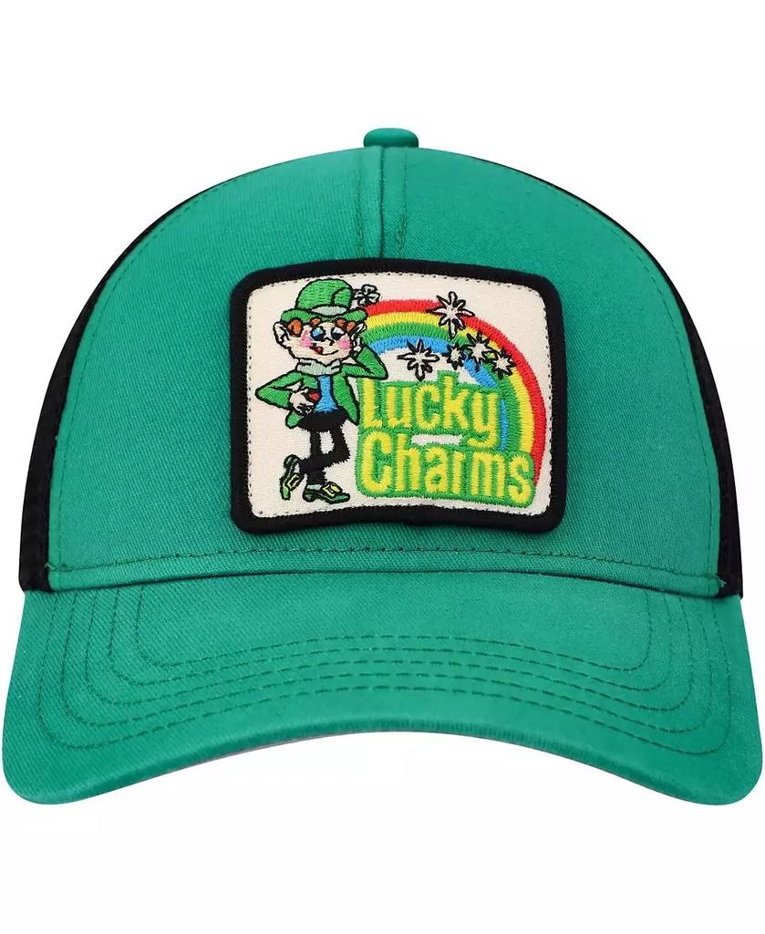 American Needle Men's Green, Black Lucky Charms Valin Trucker Snapback Hat 2