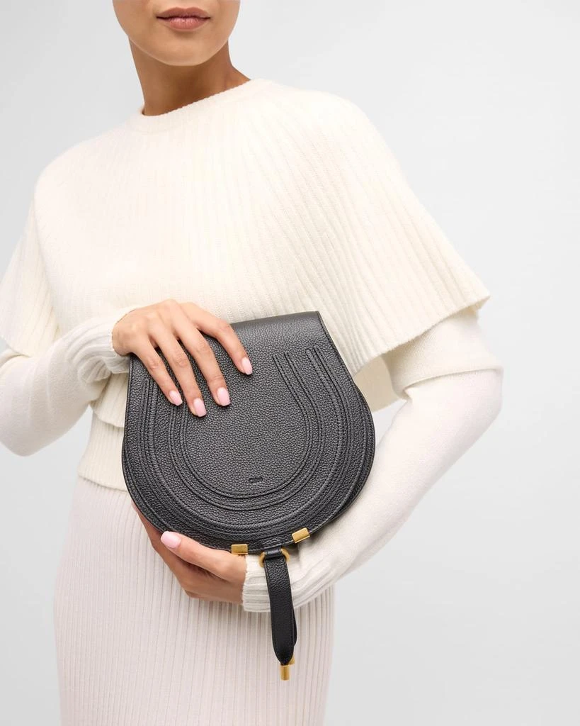Chloé Marcie Medium Slim Crossbody Bag in Grained Calfskin 5