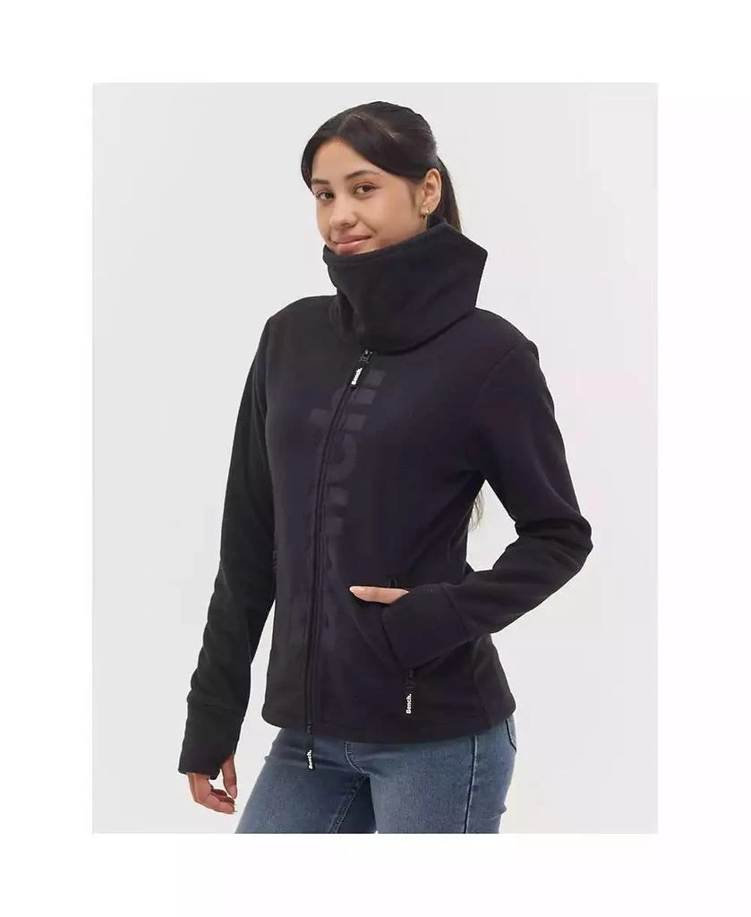 Bench DNA Women's Finish Zip-Up Funnel Neck 2