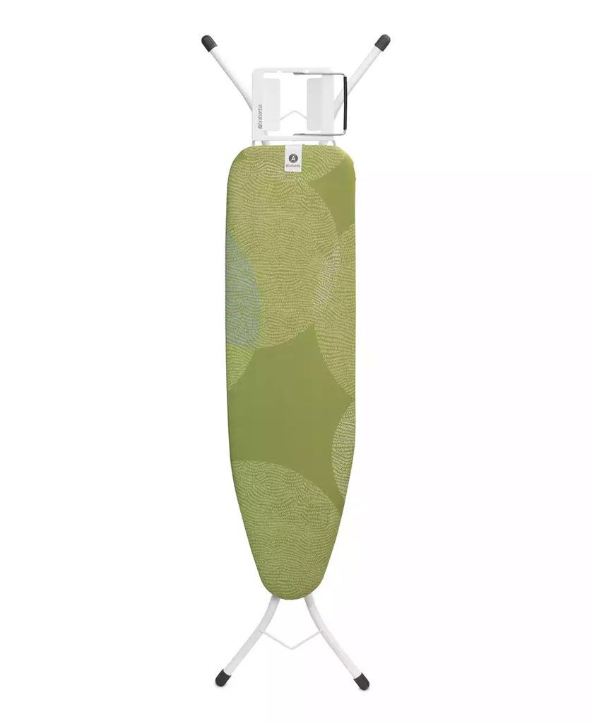 Brabantia Ironing Board A, 43 x 12" 110 x 30 Centimeter with Steam Iron Rest, 0.9" 22 Millimeter and Frame
