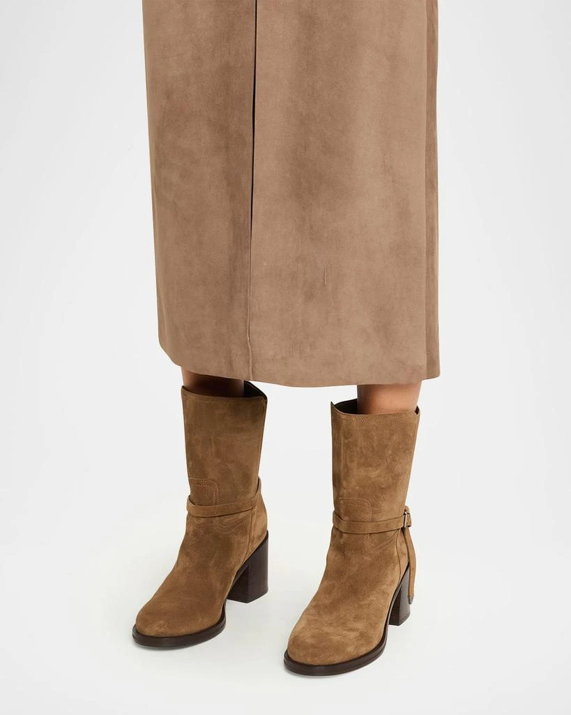 Brunello Cucinelli City Suede Ankle Boots 2