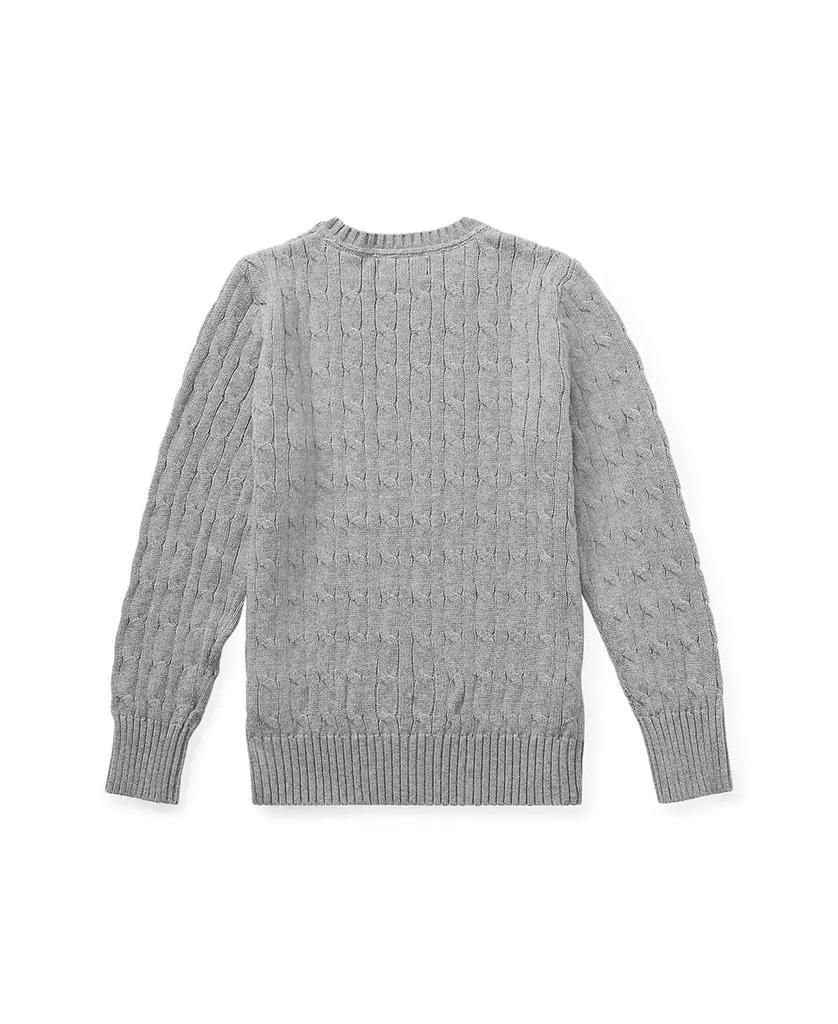 Ralph Lauren Big Boys Cable-Knit Cotton Sweater