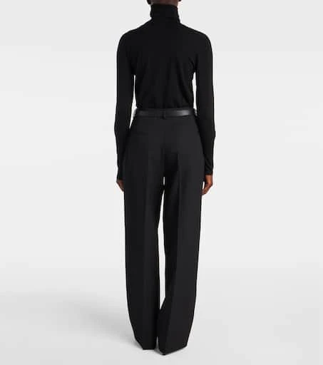 Jil Sander Wool wide-leg pants 3