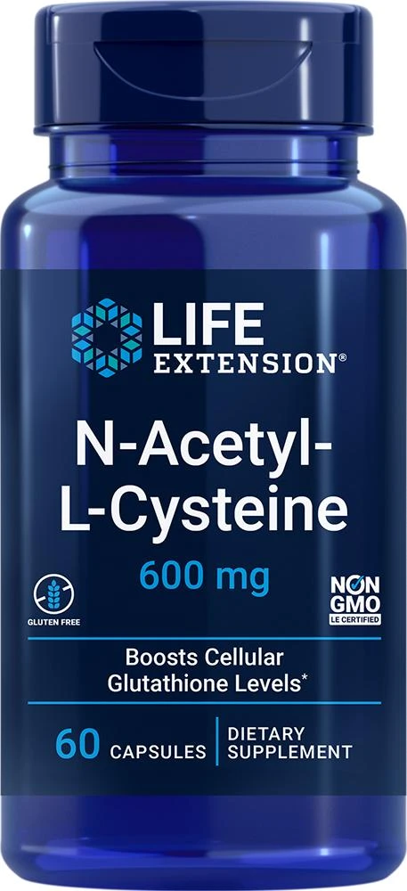 Life Extension Life Extension N-Acetyl-L-Cysteine, 60 - 600 mg (600 mg, 60 capsules) 1