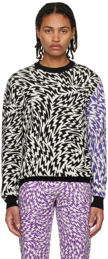 Double Rainbouu Black She's Electric Sweater 1