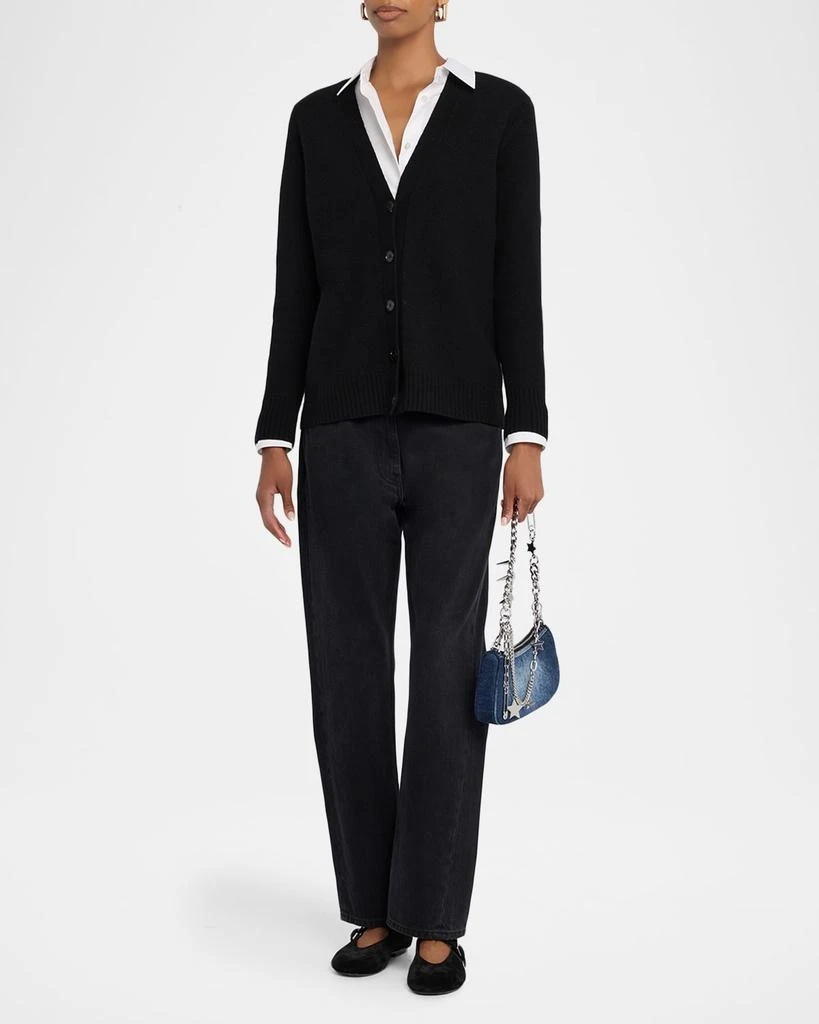 Marc Jacobs The Faded Denim Charm Shoulder Bag 6