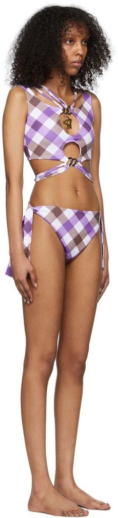 CHOPOVA LOWENA SSENSE Exclusive White Alley Bikini
