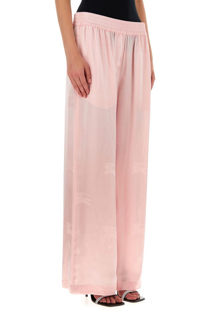 Burberry Pastel pink satin pyjama pant