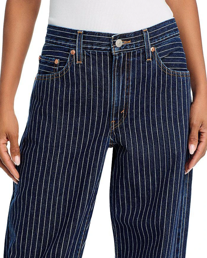 Levi's Baggy Dad High Rise Straight Jeans in Partly Masked 5