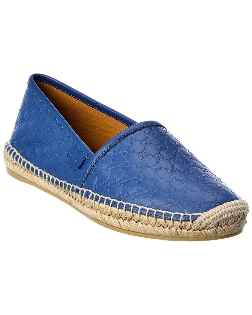 Gucci GG Leather Espadrille 1