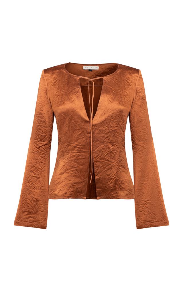 USISI SISTER USISI SISTER - Pia Top  - Brown - XS - Moda Operandi