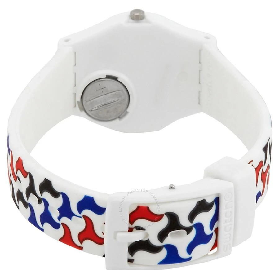 Swatch Pattu Quartz White Dial Ladies Watch LW156 3
