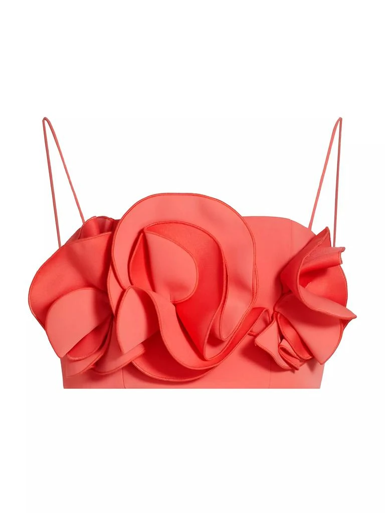 Acler Underwood Frilled Bandeau Crop Top 1