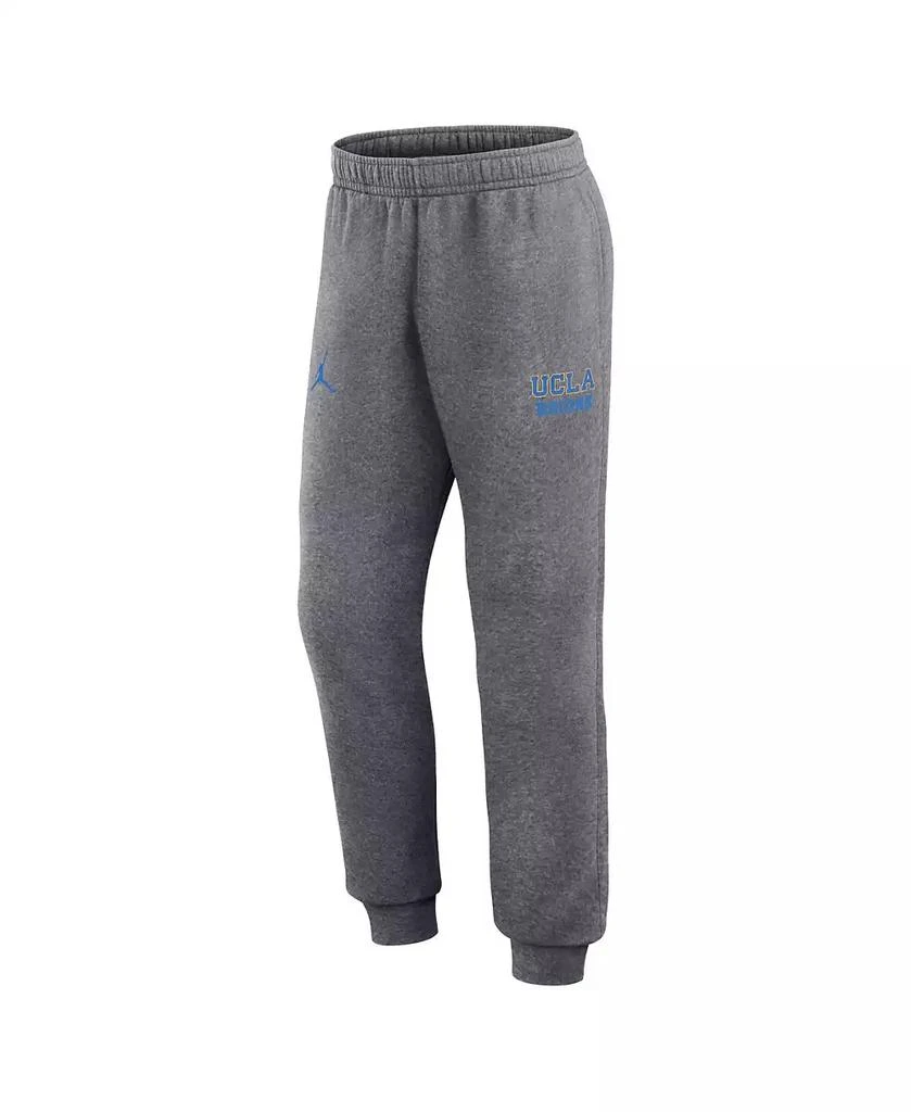 Jordan Men's Heather Gray UCLA Bruins Primetime Club Fleece Jogger Pants 3