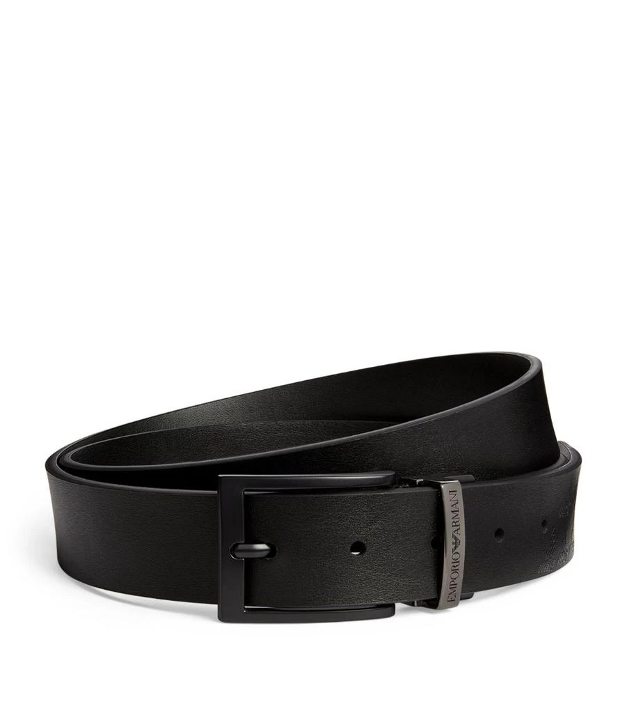 Emporio Armani Leather Wallet and Belt Gift Set 3