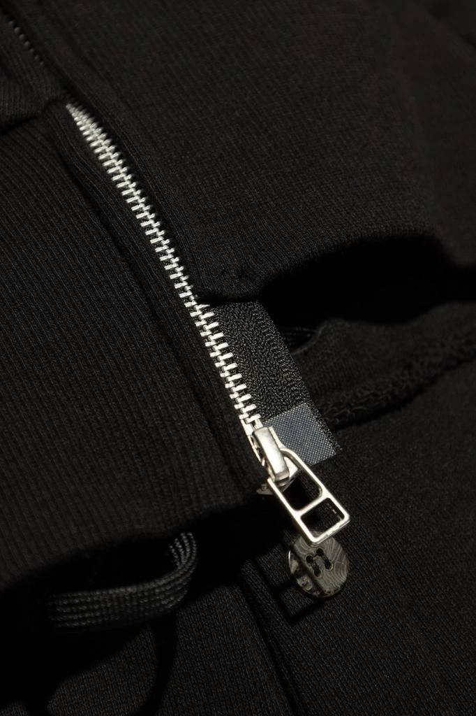 YOHJI YAMAMOTO Yohji Yamamoto Full Zipped Asymmetric Hoodie 2