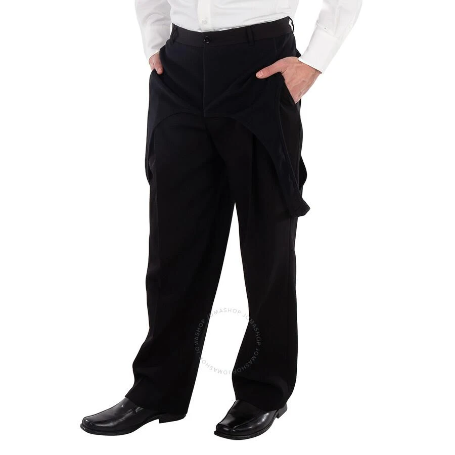 Burberry Panel Detail Wool Tailored Trousers 2