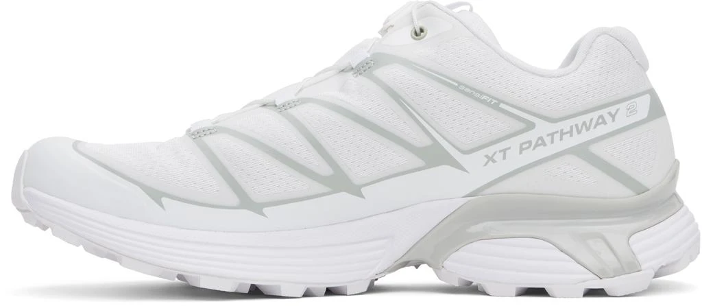 Salomon White & Gray XT-PATHWAY 2 Sneakers 3