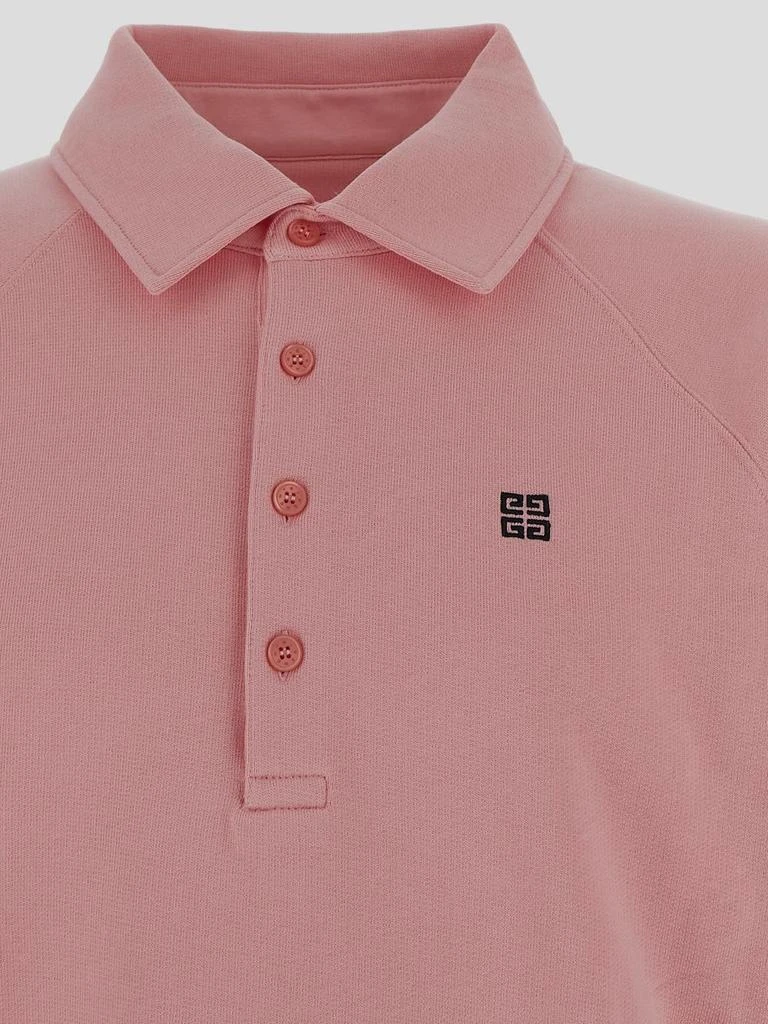 Givenchy Givenchy Logo Embroidered Long-Sleeve Polo Shirt 3