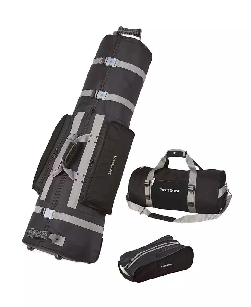Samsonite Deluxe 3 Piece Golf Travel Set 2