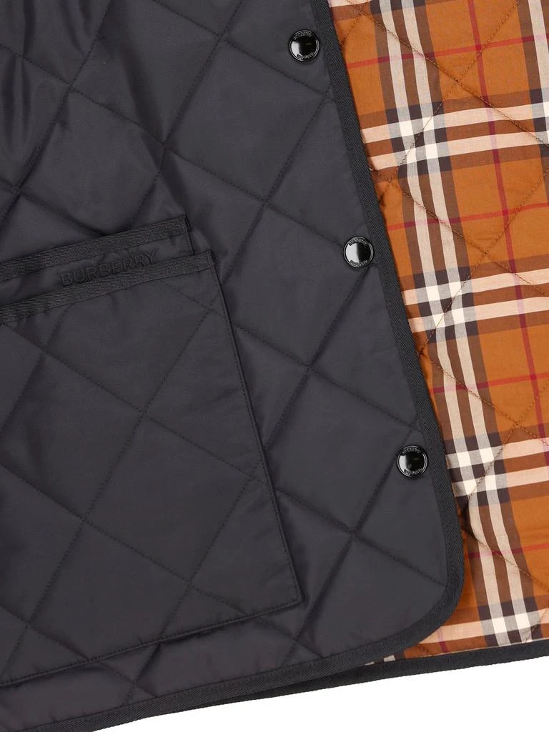 Burberry Burberry Diamond Quilted Button-Up Jacket 4