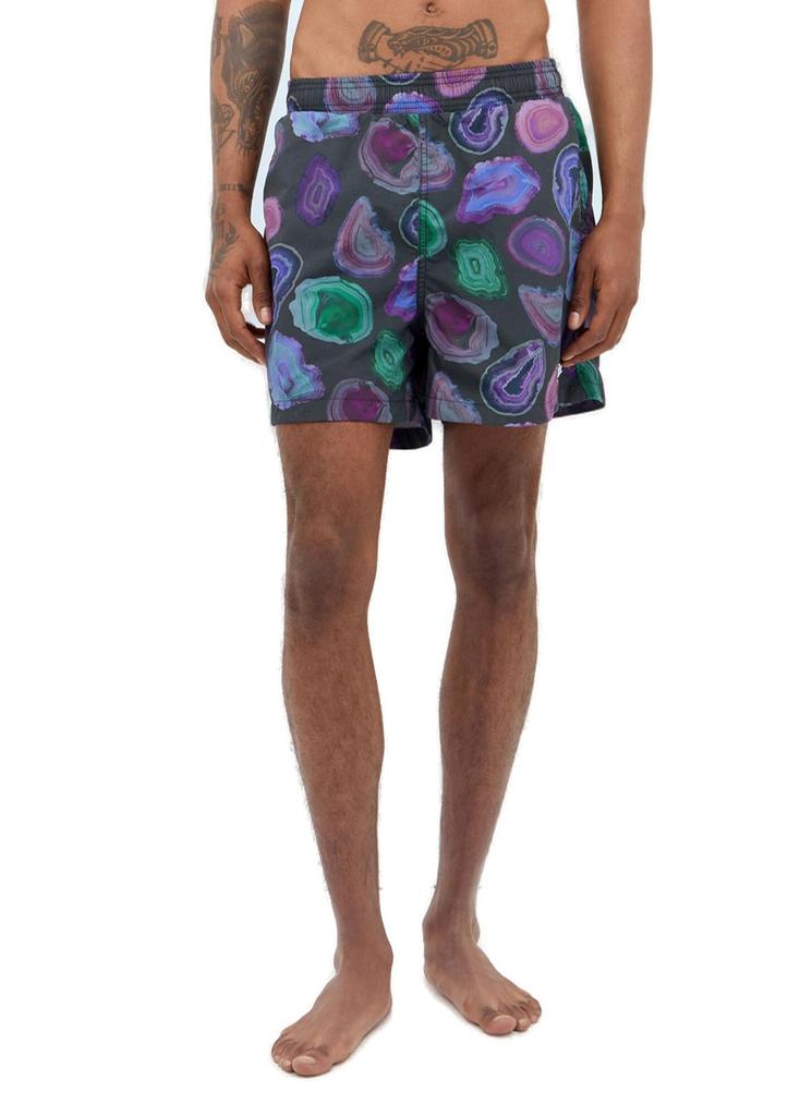 Patta Patta Agathe Graphic Printed Swim Shorts