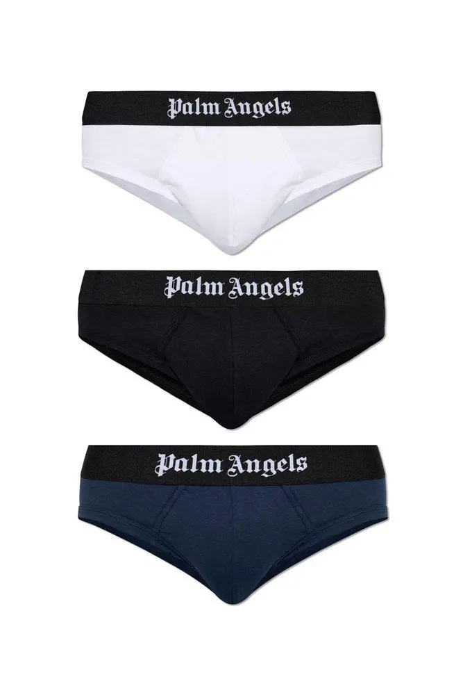 Palm Angels Palm Angels Logo Waistband Briefs