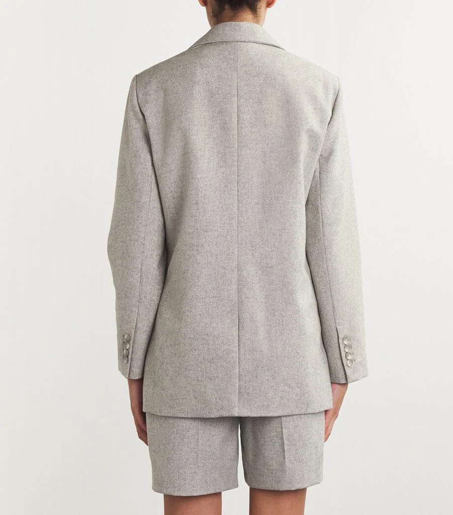 Claudie Pierlot Wool-Blend Single-Breasted Blazer 4