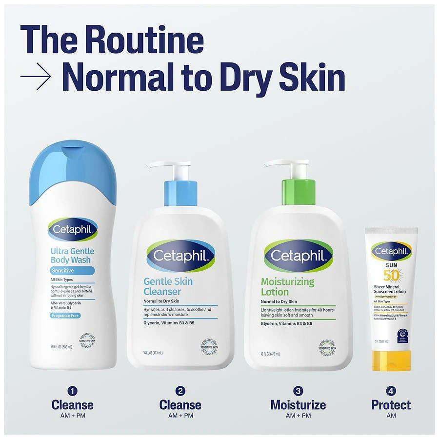 Cetaphil Moisturizing Lotion Unscented 8