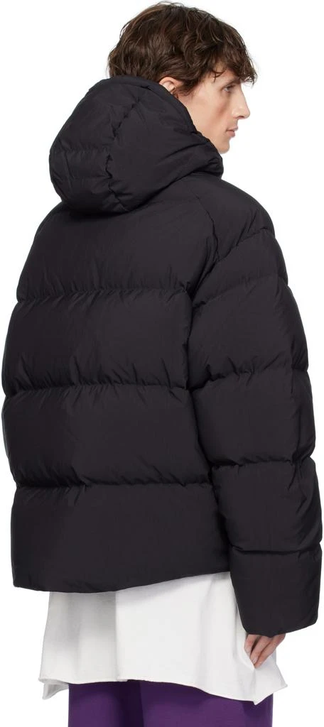 Y-3 Black Puffer Down Jacket 3