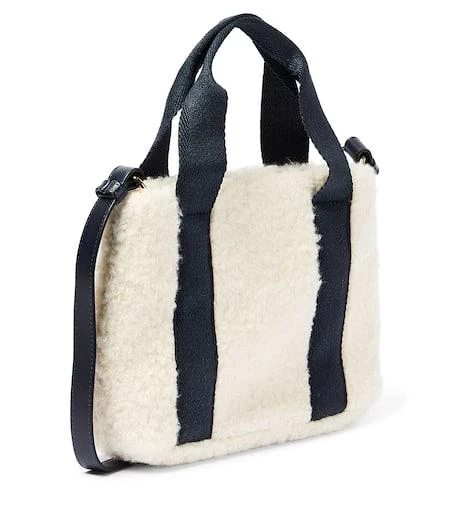 Chloé Faux shearling tote bag 3