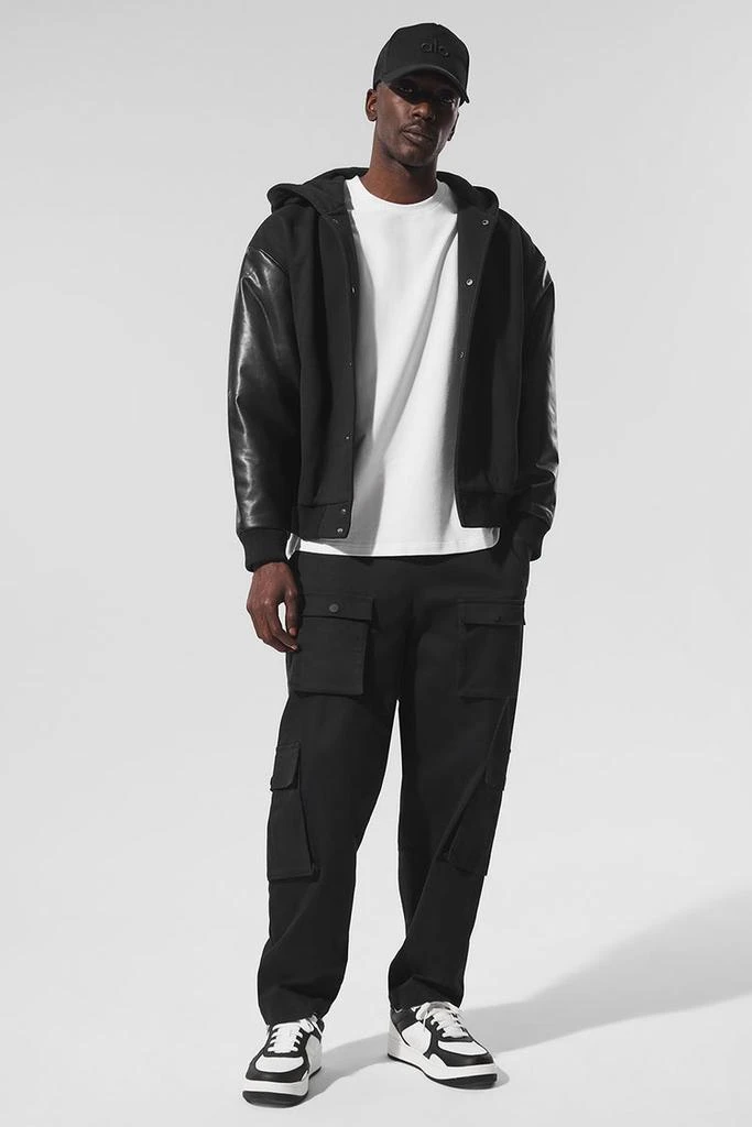 Alo Select Hooded Bomber Jacket - Bone 5