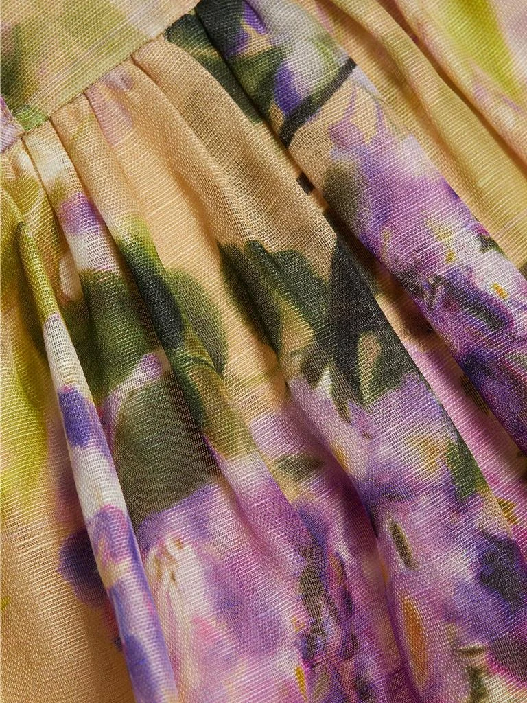 Cara Cara Alba Floral Organza A-Line Minidress 7